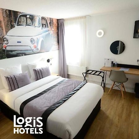 Logis Cris Hotel Et Restaurant, Lyon Sud-Est Corbas Dış mekan fotoğraf