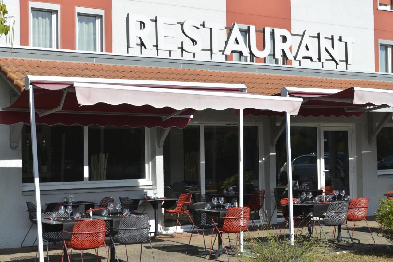 Logis Cris Hotel Et Restaurant, Lyon Sud-Est Corbas Dış mekan fotoğraf