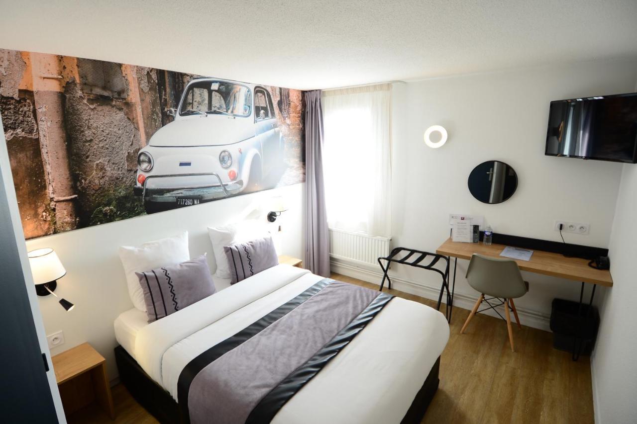 Logis Cris Hotel Et Restaurant, Lyon Sud-Est Corbas Dış mekan fotoğraf