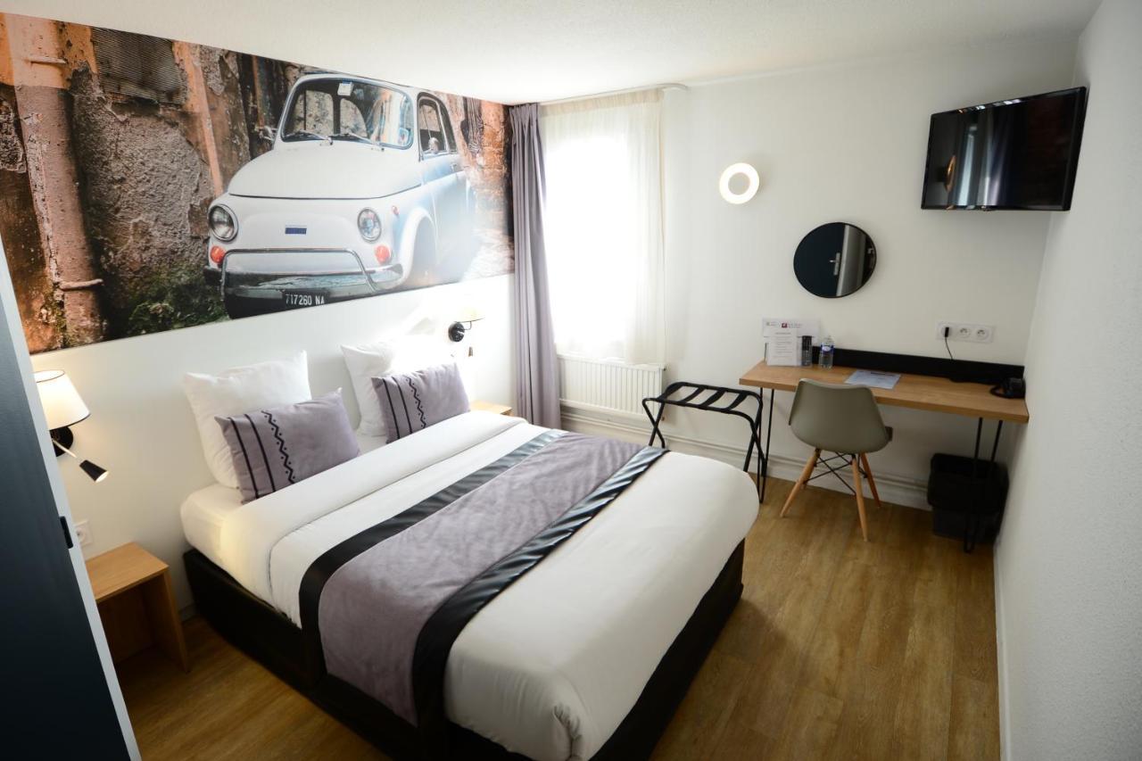 Logis Cris Hotel Et Restaurant, Lyon Sud-Est Corbas Dış mekan fotoğraf