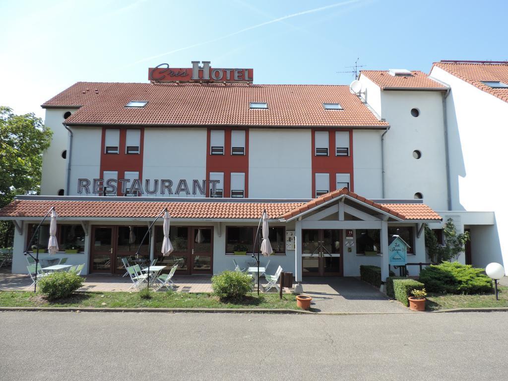 Logis Cris Hotel Et Restaurant, Lyon Sud-Est Corbas Dış mekan fotoğraf