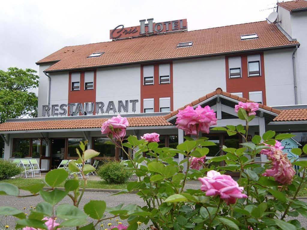 Logis Cris Hotel Et Restaurant, Lyon Sud-Est Corbas Dış mekan fotoğraf